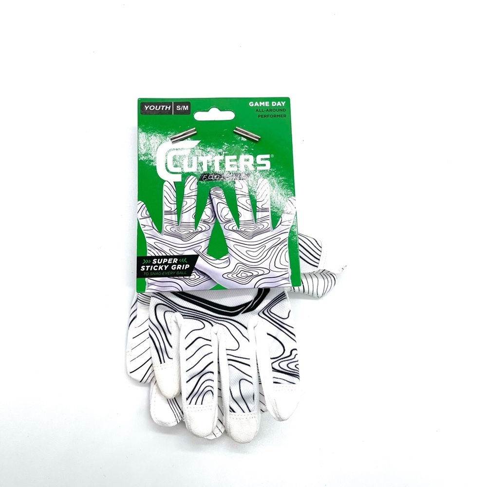 Cutters Game Day Youth Supper Sticky Football Gloves